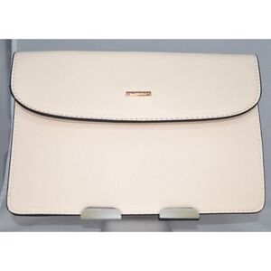 New Lovevook Wristlet Cream Faux Leather